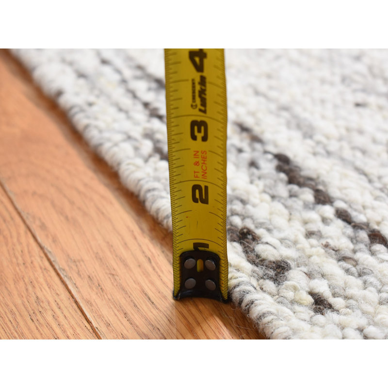 Tapis carré 100% laine épaisse noué à la main 1 pi 10 po x 1 pi 10 po 3C259962970943F39B45032DC7CA9F1A