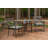 Casual Cushion Stripe Sunbrella® Fabric 2-Piece Indoor/Outdoor Seat Pad Cushion, 20"W x 20"L, Maxim Classic-896829778-817769963
