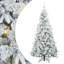 Artificial Hinged Christmas Tree Green PE and PVC-430575903-430575883