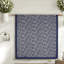 Ensembles de literie luxueux bleu marine avec draps en coton, style cachemire moderne pour la maison