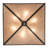 38" Square Mission Prime Inverted Pendant