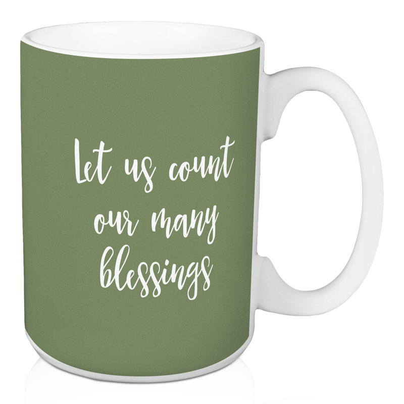 Nutter Ceramic Coffee Mug, Green