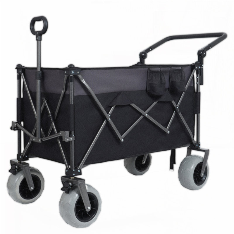 Multi-Functional Push-Pull Folding Wagon Cart