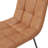 32.8"H Modern Kitchen Dining Chair, Upholstered Dining Room Chairs with Stable Steel Legs, Upholstered Solid Back Side Chair (4 Chairs)-92589197-92589195