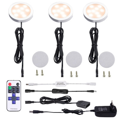Ashmun LED Under Cabinet Puck Light