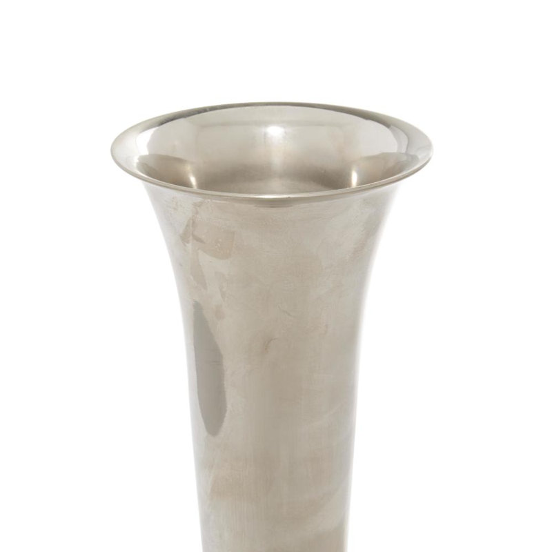 Vase de table en aluminium, H 14 po x l 5 po x P 5 po