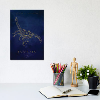 Scorpio by Cornel Vlad - Wrapped Canvas Gallery-Wrapped Canvas Giclée