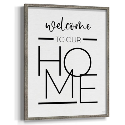Modern Home Framed Print - Solid Wood