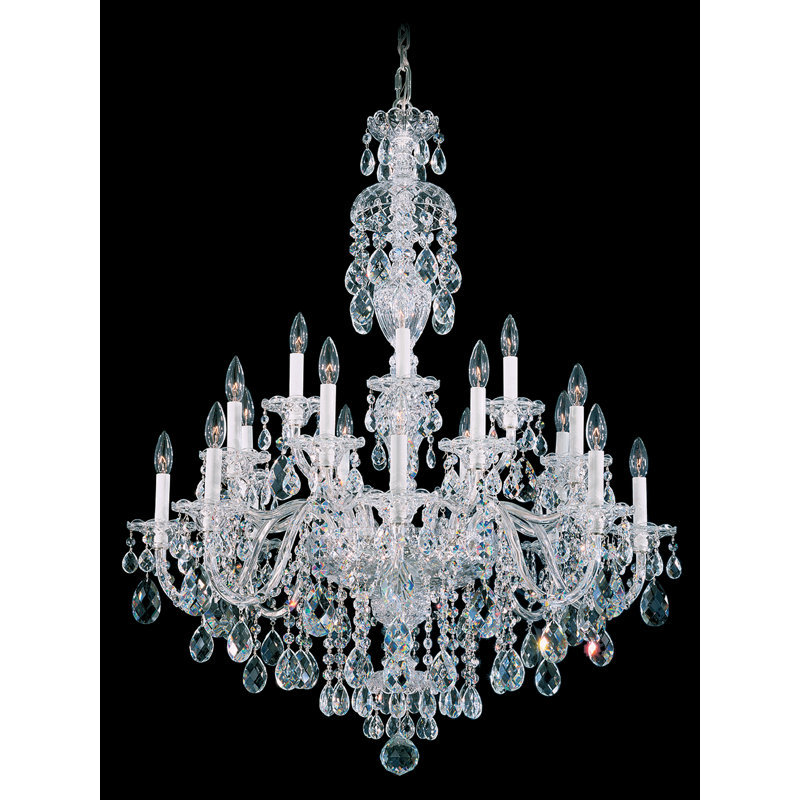 Sterling 20 - Light Crystal Chandelier