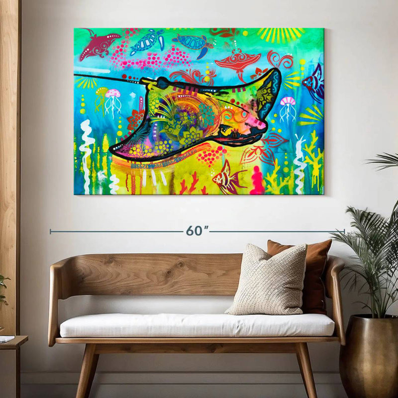 Sting Ray, 34" H x 51" W