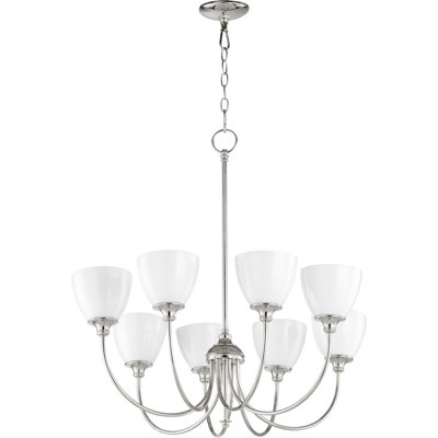 lustre gris classique/traditionnel 8 lumières  Dian