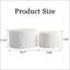 Ensemble de 2 tables basses gigognes