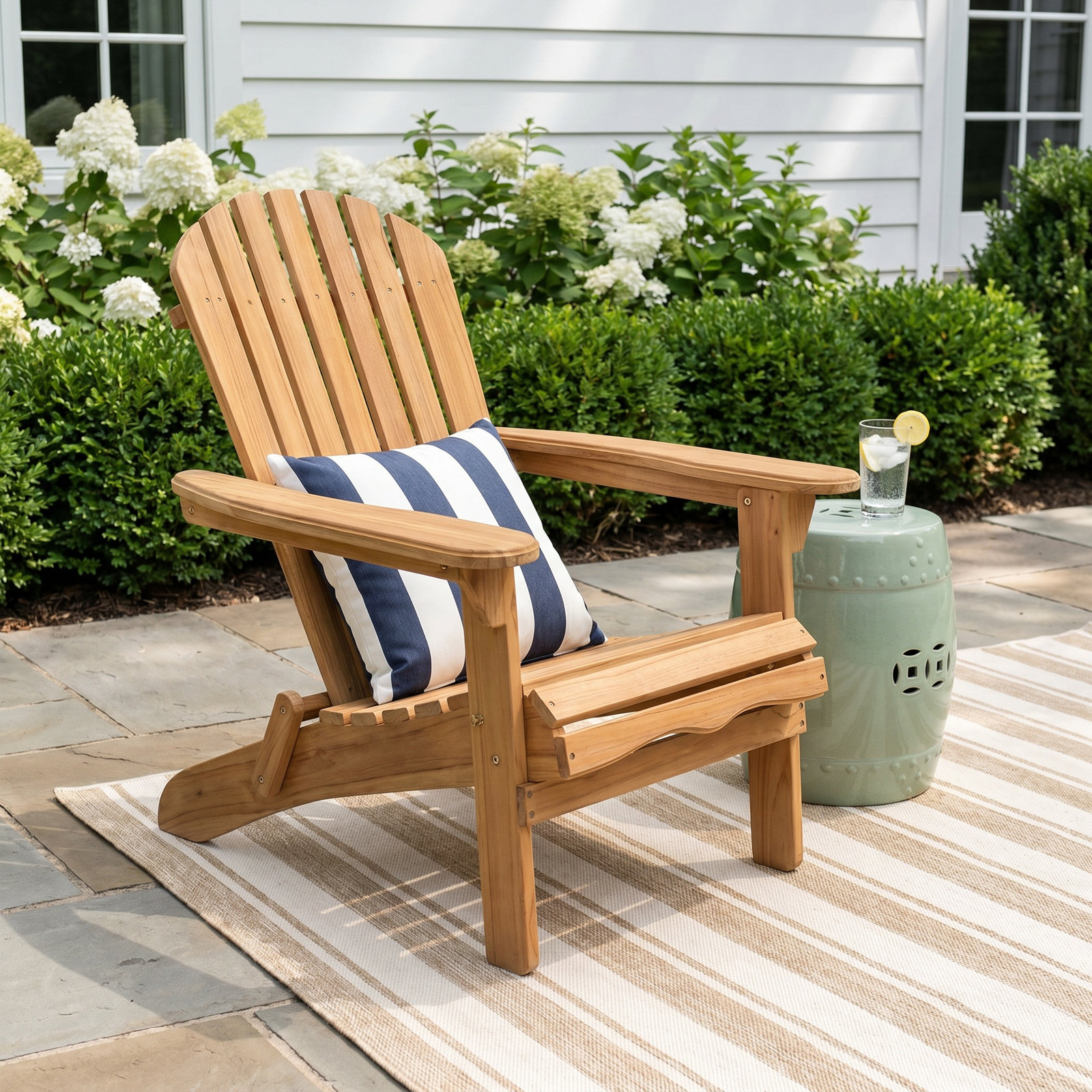 Teak Patio Lounge Chair