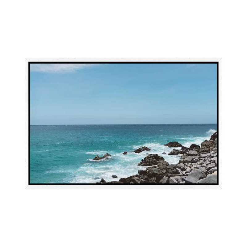 Pedregal, Mexico V by Bethany Young - Print on Canvas, 101.6cm H x 152.4cm W x 3.81cm D, White Framed