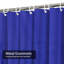 Rideau de douche bleu avec 12 crochets-1381508100