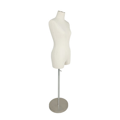 Mannequin féminin présentant un buste corporel pour former un buste de taille 6 à 8, taille 34,6 po, hanche 38 po, poids du produit: 16 lb 2FE7FC333D97441F919F9669F2D662A7