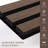 2pcs x 94.5" x 24" 3D Acoustic Slat Wall Panels for Interior Wall Décor Walnut Wall Slat(2 Pack/31.50 sq.ft)-117007230