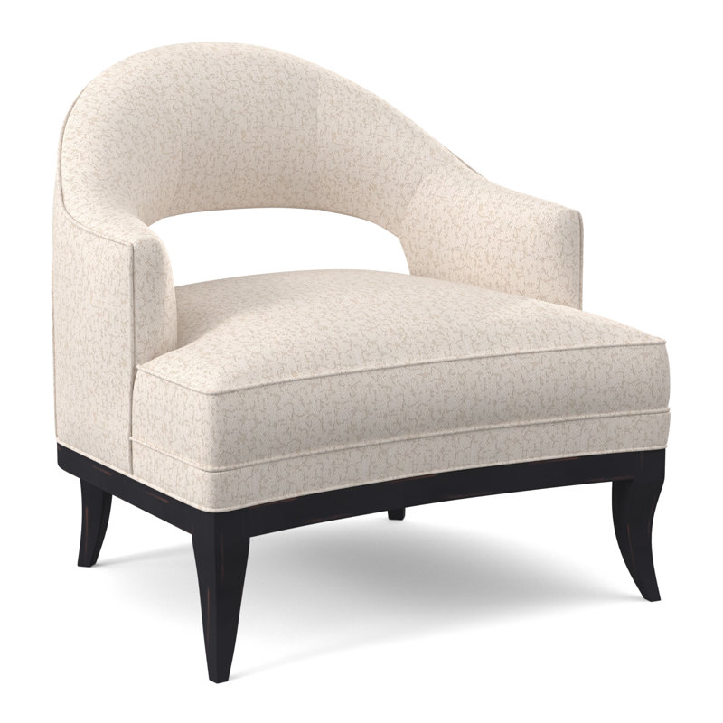 Mariposa Armchair, Vintage Ebony, Tortoise Shell Flax