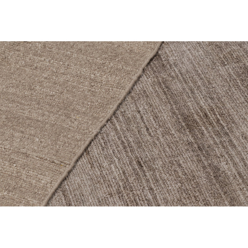 Textural One-of-a-Kind 13x14 Hand Knotted Area Rug