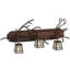 Rustic Lodge 3 - Light Vanity Light