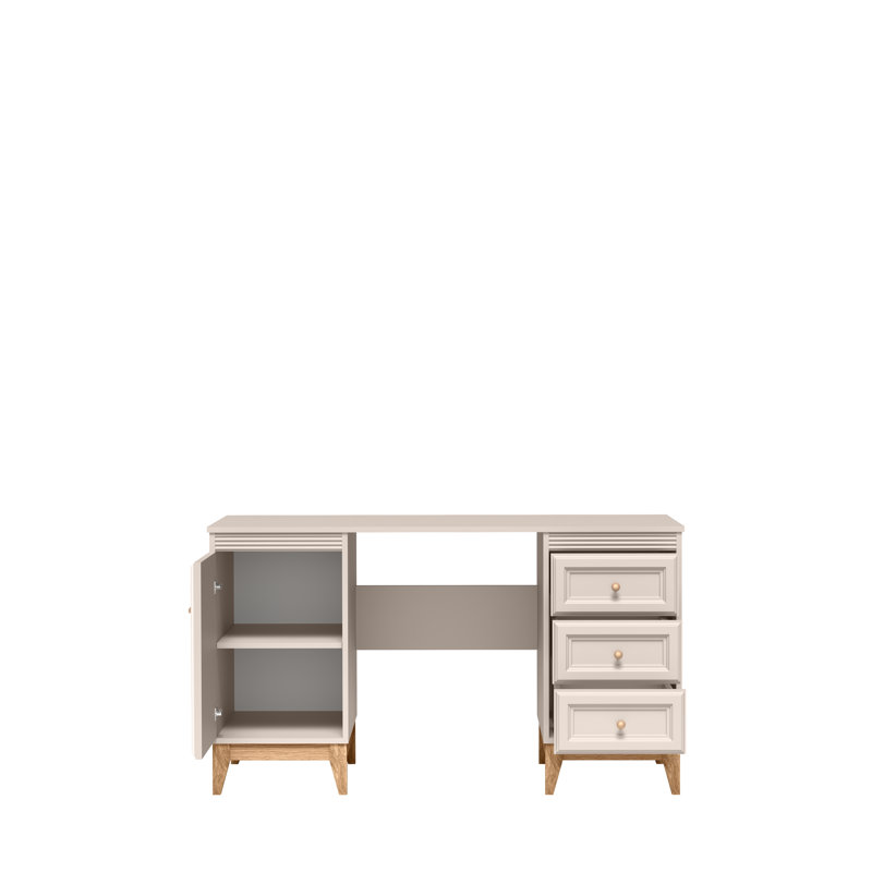 Solid Wood Base Writing Desk