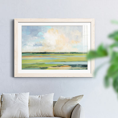 " Pastel Horizon I " Painting Print