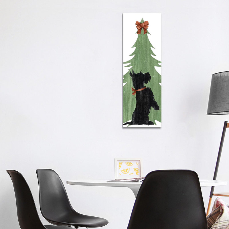 Country Christmas Collection B by Ethan Harper - No Frame Panoramic Print on Canvas, 30.48 cm H x 91.44 cm W x 1.91 cm D