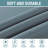 Room Darkening Curtains for Bedroom 42"/52" Wide Curtains Thermal Insulated 100”/120“/180” Wide Long Room Darkening  Curtains for Living Room Outdoor Privacy Energy Saving Curtains for Patio Door Grommet 1 Panel-935641518-935641495