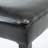 Barnesville Classic PU Leather Dining Chair, Black