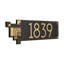 Frank Lloyd Wright, plaque moderne abstraite cubique, 1 ligne standard-126078202-126347480-126363435