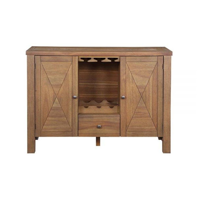 Desserte rectangulaire à 1 tiroir de 45 po Brittani, table de buffet, armoire de buffet, crédence