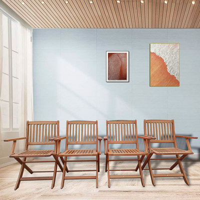 Foldable Patio Chairs With Durable Construction And Elegant Design For Outdoor Comfort And Convenience