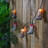 10-Count Cowboy Boot Patio Light Set 5.75Ft Green Wire