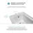 Acrylic Soaking Bathtub with Integral Apron Front - 60" x 30"-103092951