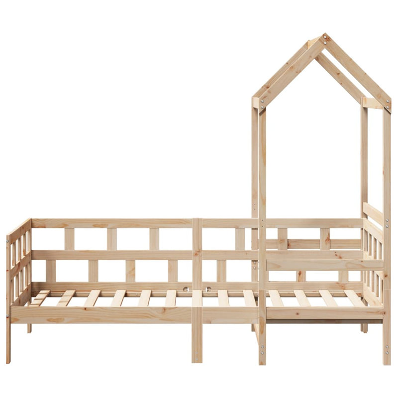 Ethen Solid Wood Daybed, Natural, 88 x 203.5cm