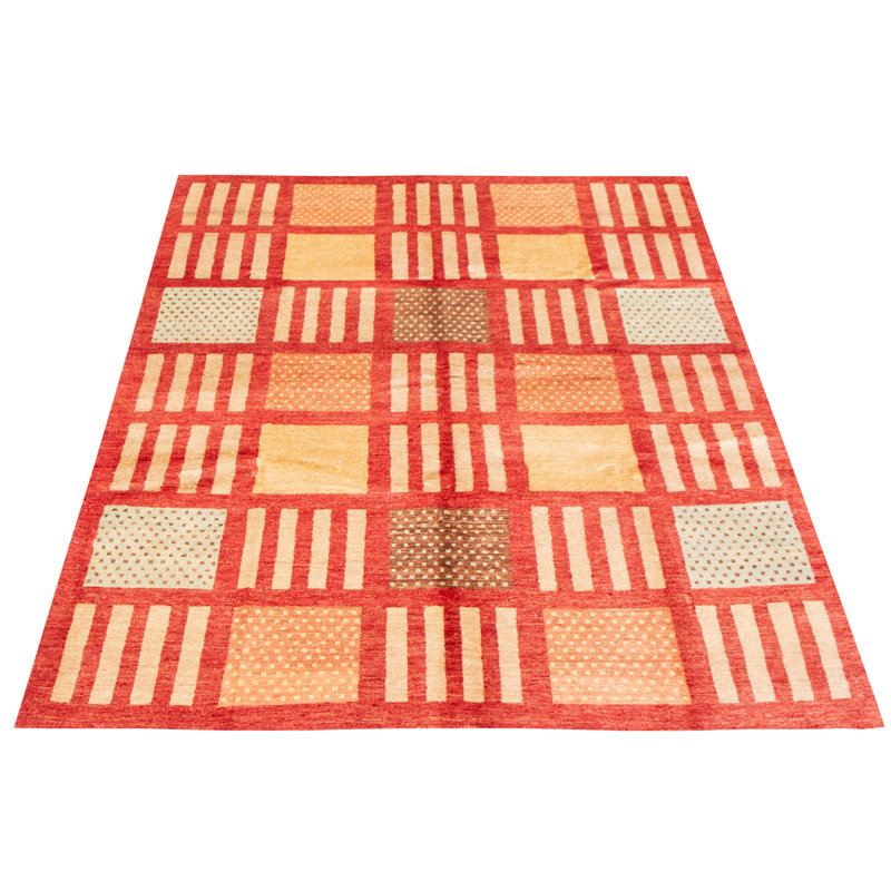 One-of-a-Kind 5'7" X 8'3" New Age Wool Area Rug in