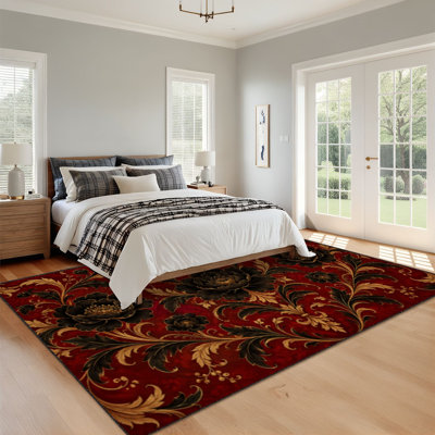 Faux Fur Abstract Rug