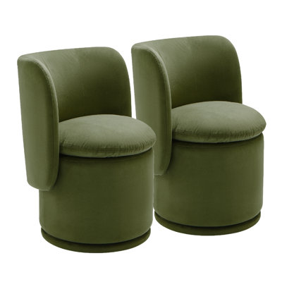 Fauteuil demi-tonneau pivotant Adrielle