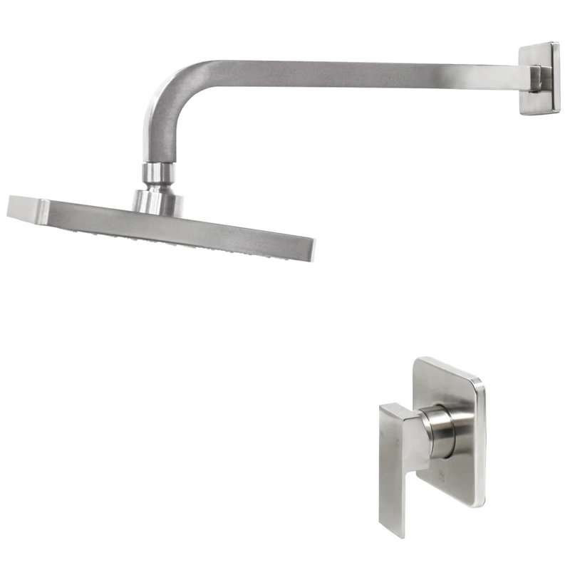 Complete Shower System, Brushed Nickel