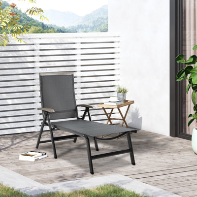 Abbygayl 144cm Long Reclining Single Chaise