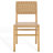 Jeremiah Woven Leather Dining Chair-106648610
