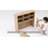 72"H Wine Coffee Bar Cabinets With Led Lights-807441992