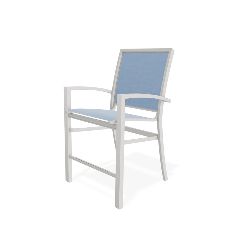 Tabouret de comptoir d'extérieur 26 po Kendall, Neige, Ciel