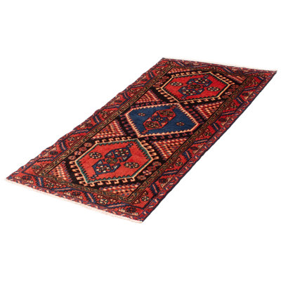 Melis Vintage Black Rug 3'8" x 6'8"