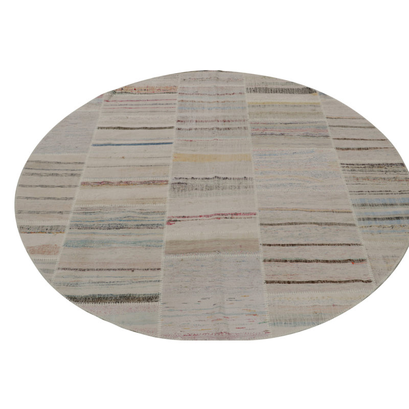 One-of-a-Kind Round 8’ Area Rug, Round 8'