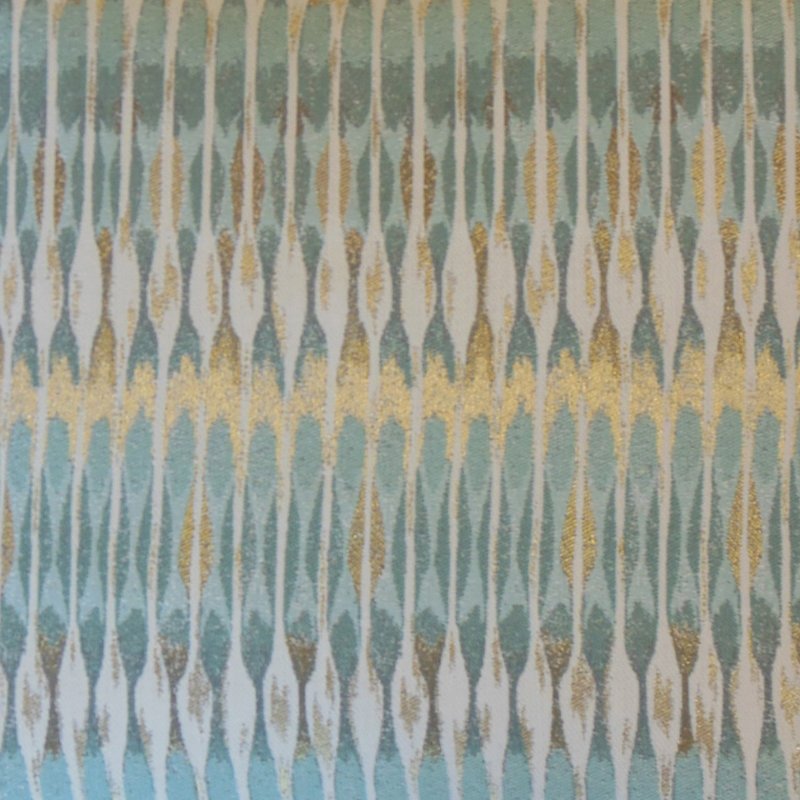 Coussin décoratif Vivum Ikat, Hauteur (24 po) x largeur (24 po)