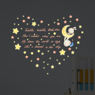 Décalcomanie murale little star twinkle Eichelberger