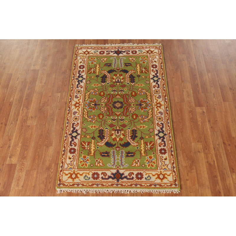 Tapis traditionnel indien clair 3x5