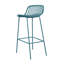 Tabourets de bar d'extérieur en plastique et en métal Urbina Modern-124215909