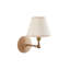 Wood Wing Armed Sconce